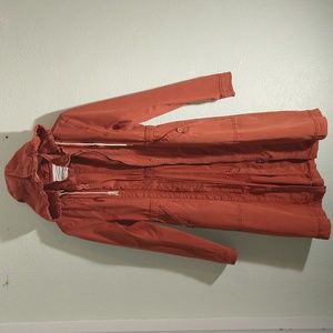 Anthropologie Longline Anorak